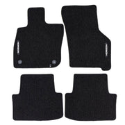 Tapis de Sol de Voiture pour Seat Leon IV 2020-2026 Velours Imperméable 4Pcs