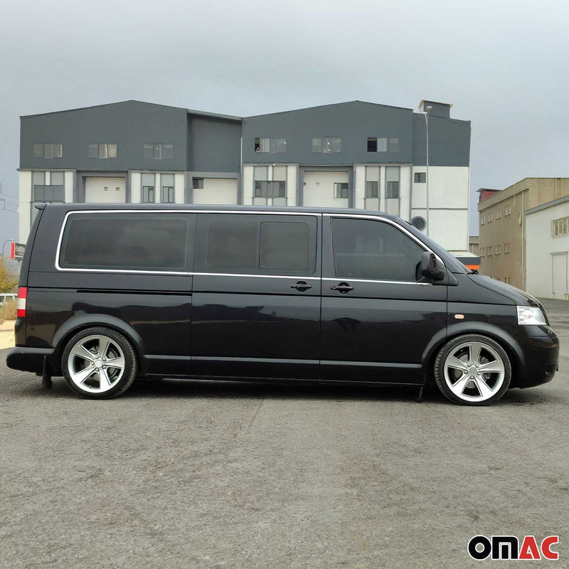 Garniture De Fenétre pour VW T5 2003-2015 RHD court en acier inox chrome