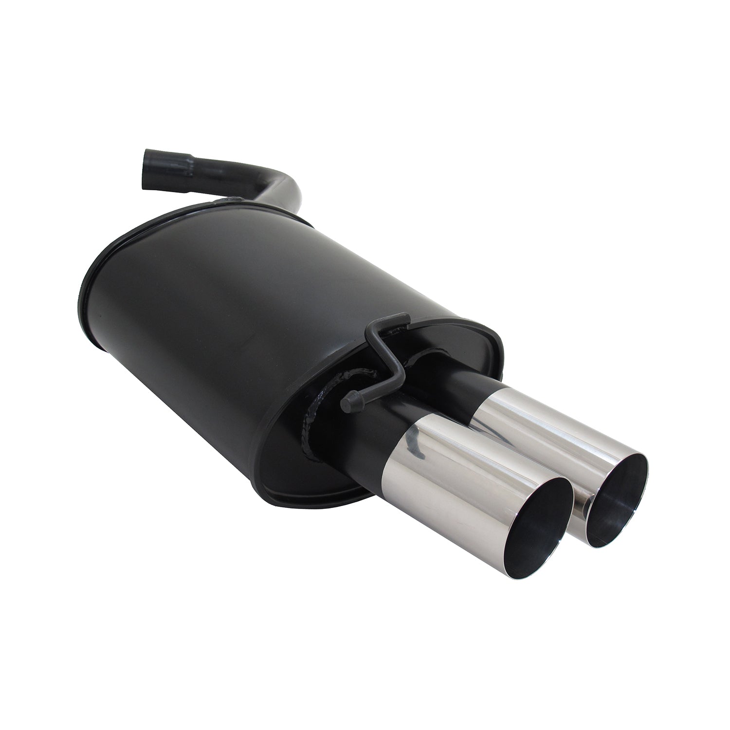Échappement arrière sport Novus pour BMW E90 / E91 2x76mm RL-Design avec ABE