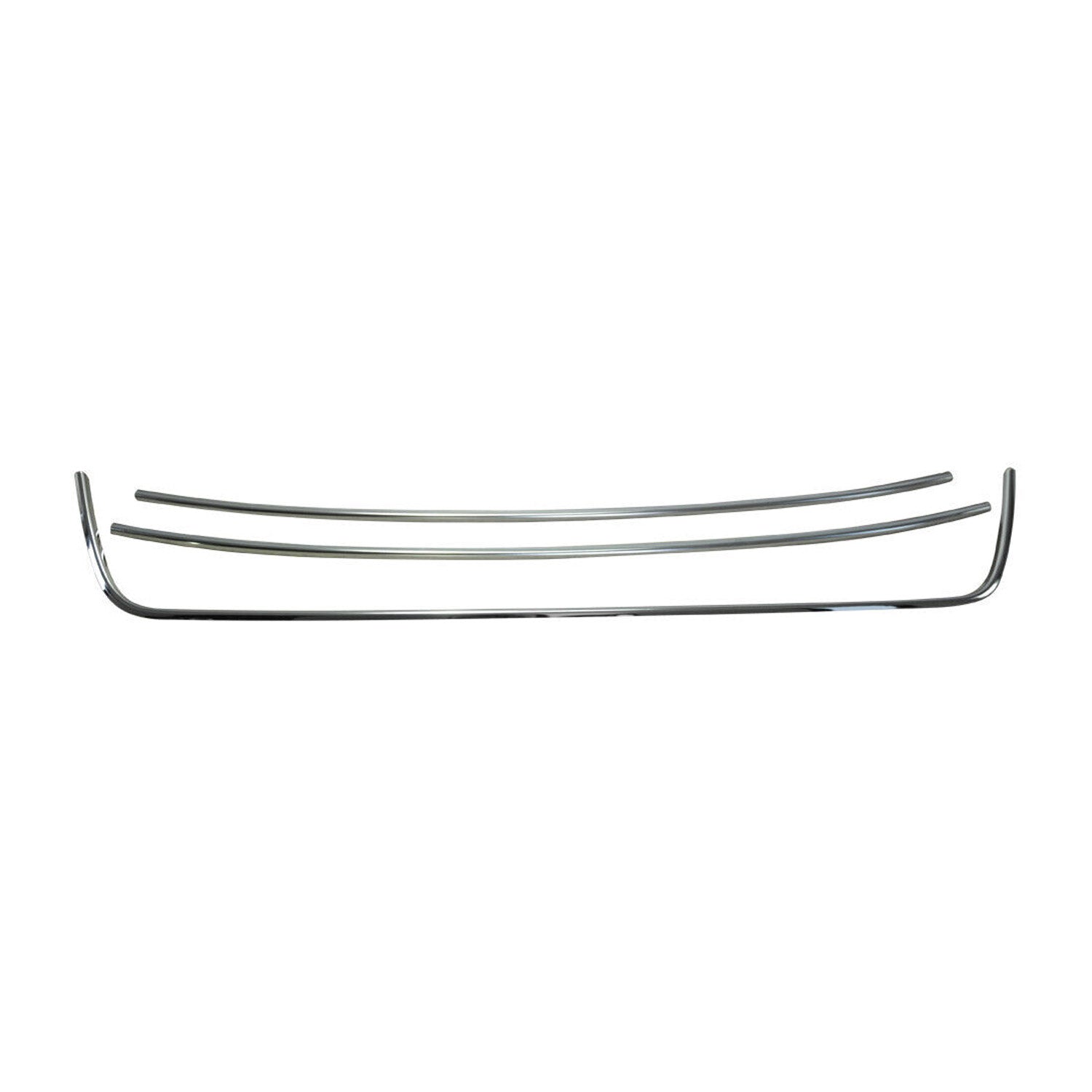 Moulure de Grille de Calandre pour VW Caddy 2010-2015 Chromé 3Pcs