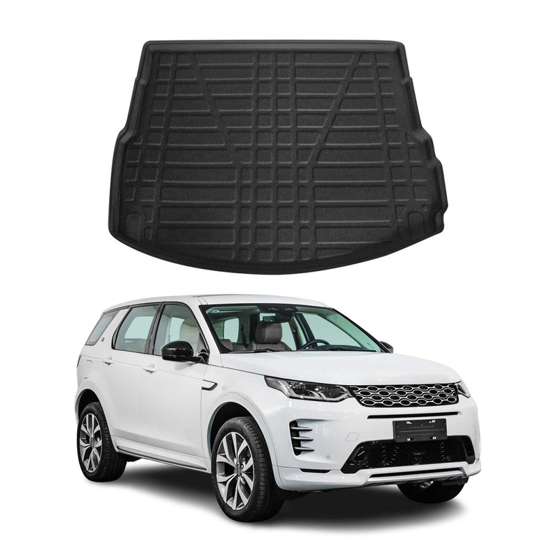 Tapis de Coffre pour Land Rover Discovery Sport 2014-2019 en TPE Noir