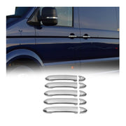 Couverture de poignée de porte pour VW Crafter 2017-2023 en Acier Inox 10Pcs