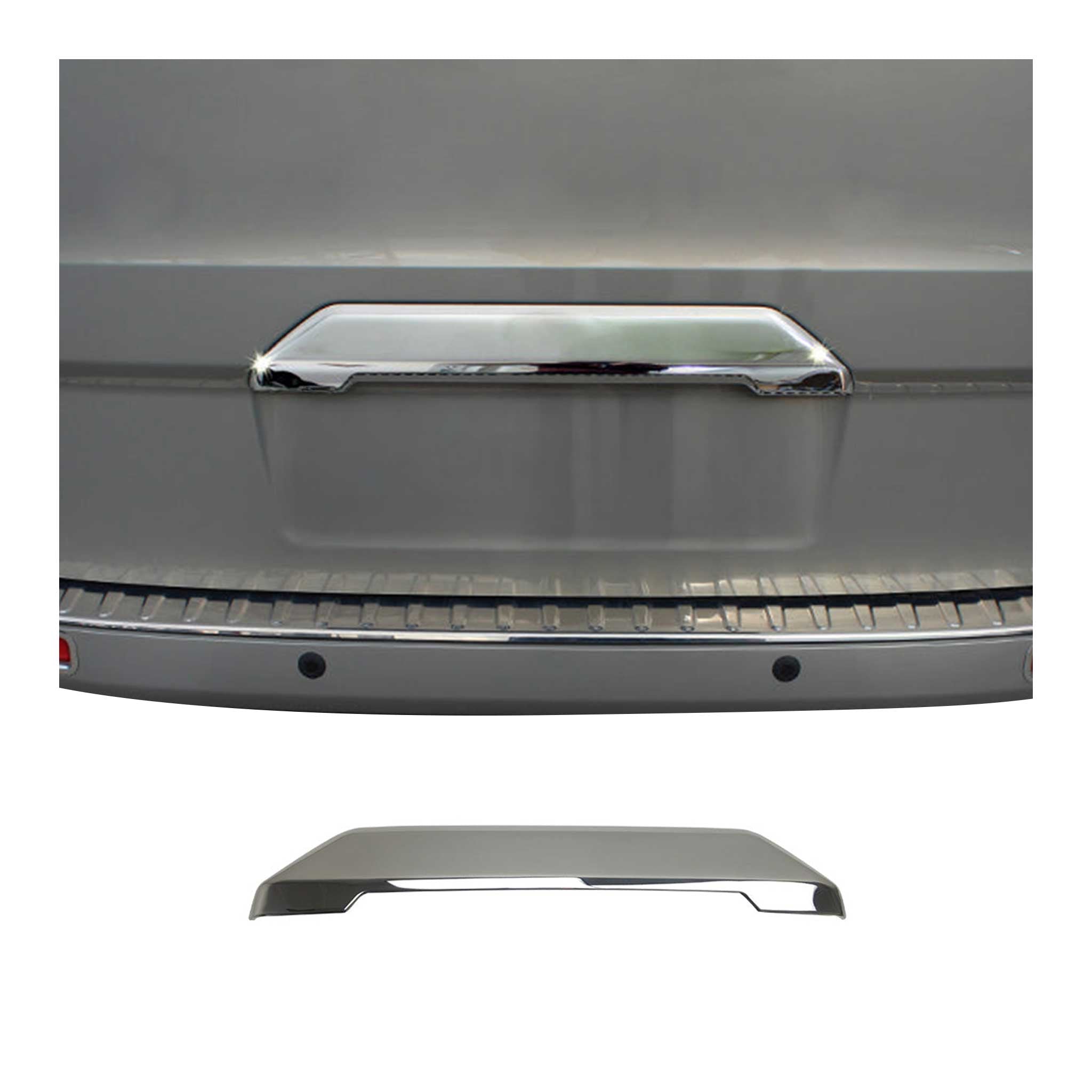 Couverture Poignée de Porte de Hayon Coffre pour Ford Tourneo Custom 2013-2024