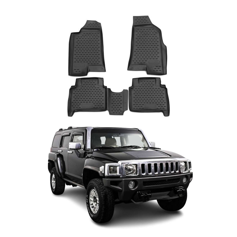 Tapis de Sol pour Hummer Hummer H3 2005-2010 TPE Noir