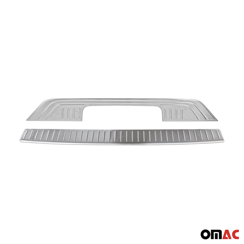Kit Protection de Pare-Chocs arrière pour Mercedes Vito W447 2014-25 Brossé inox