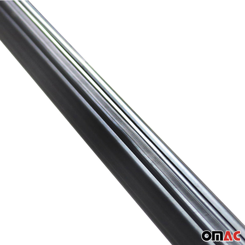 Barres de toit transversales pour Ford Ecosport 2013-2022 Aluminium Noir
