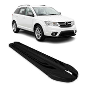 Marchepieds Latéraux pédale pour Fiat Freemont 2011-2016 Aluminium Noir 2Pcs