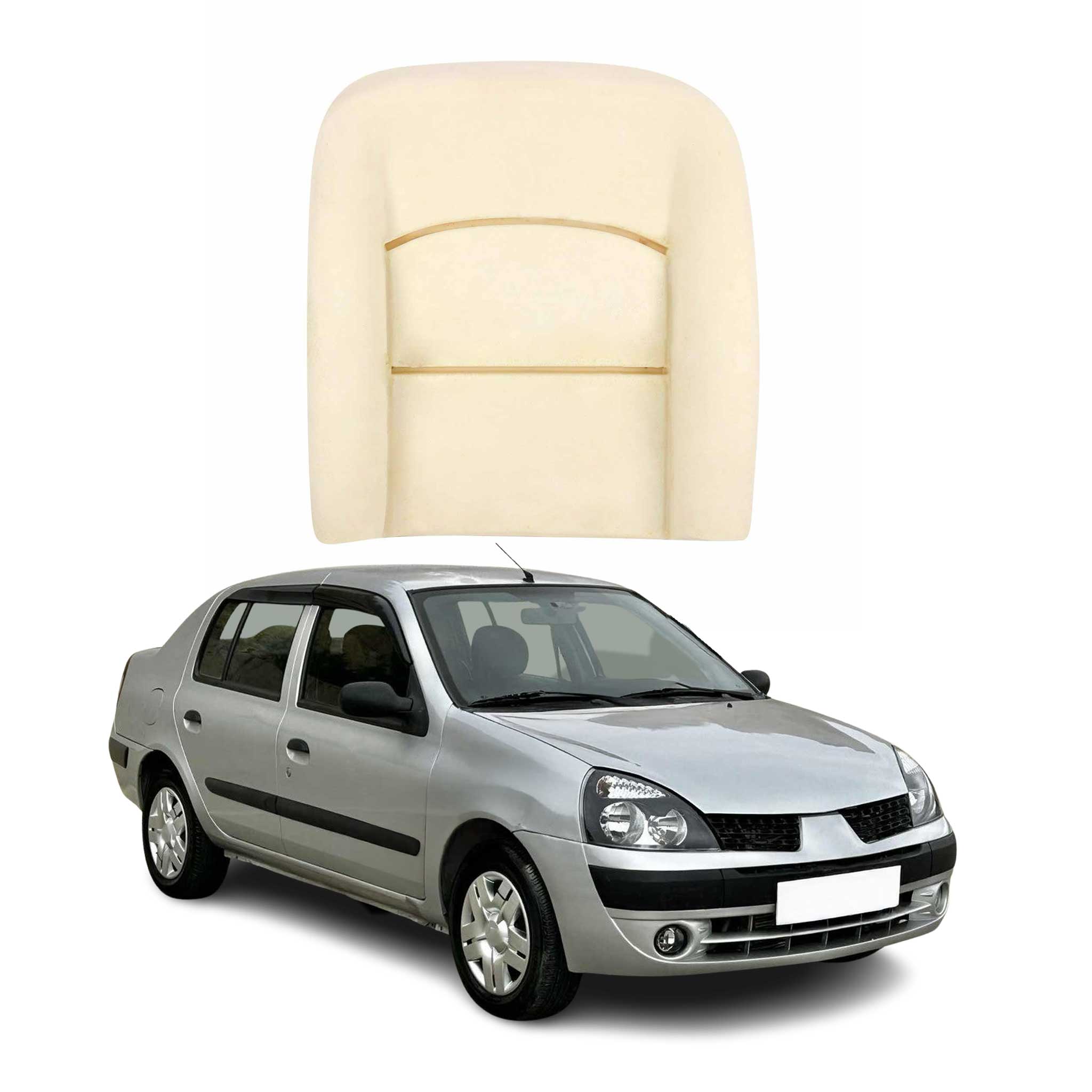 Coussin Mousse de Dossier pour Renault Clio 2 Clio 3 1998-2012 Remplacement 1pc