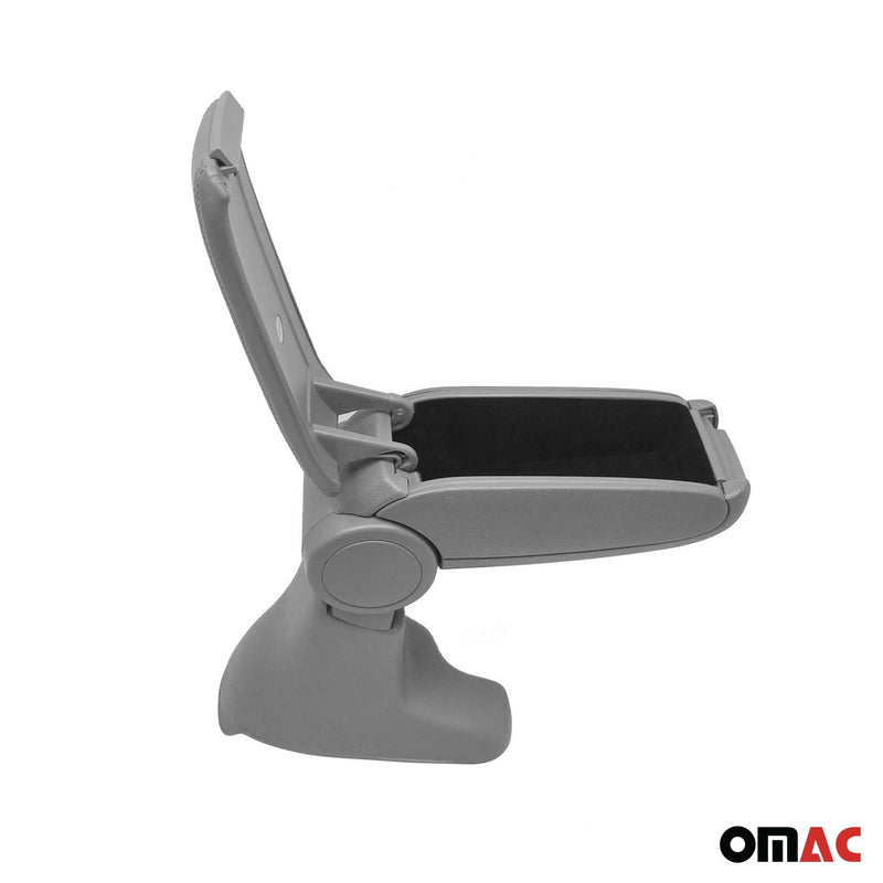 Accoudoir pour Renault Clio IV 2012-2020 Vinyl Abs Gris