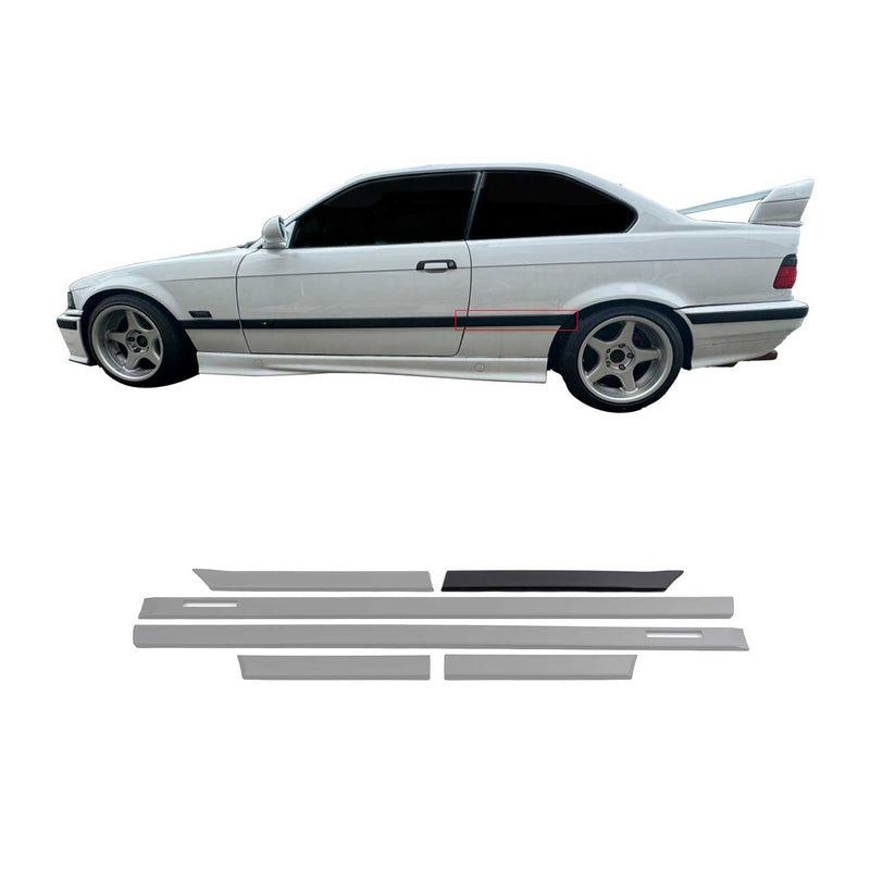 Baguettes latérales Garnitures De Portière pour BMW Series 3 E36 Coupe/ Cabrio