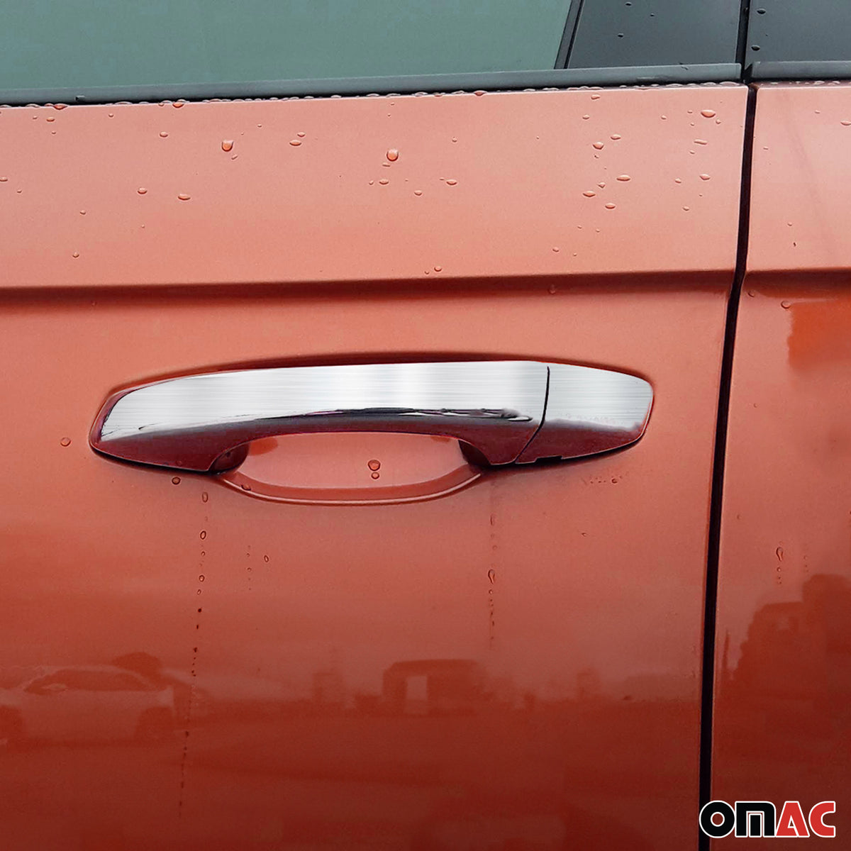 Couverture de poignée de porte pour VW Passat B7 Berline 2010-2014 Acier Brossé
