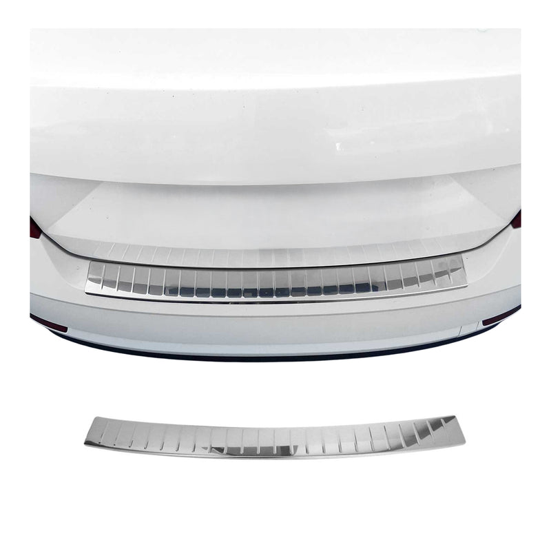 Protection Seuil de Pare-chocs Arriére Pour Skoda Octavia Combi 2013-2019 Inox