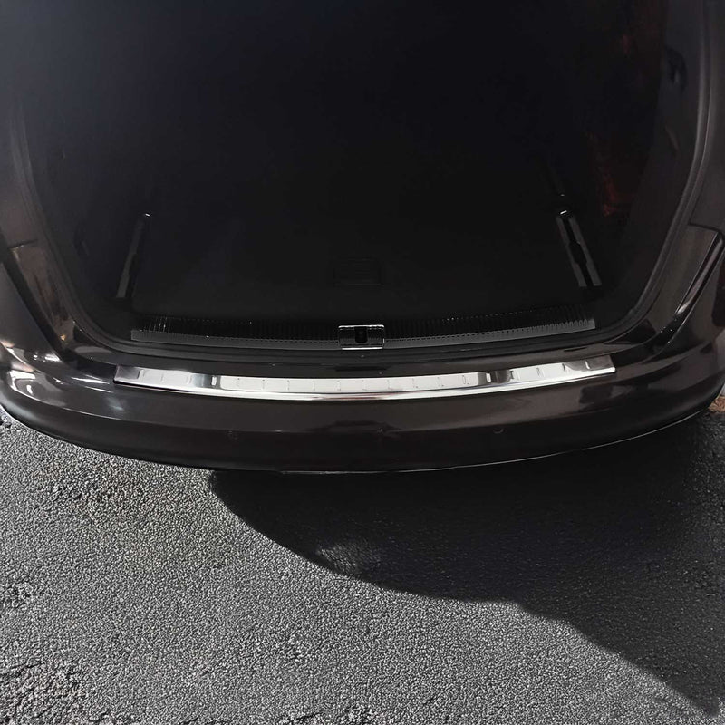 Protection seuil de pare-chocs pour Audi A6 C7 Break 2011-2015 Pre-FL Acier