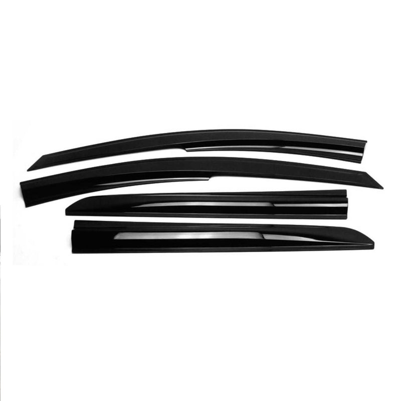 Déflecteurs De Vent Pluie D'air pour Hyundai Bayon 2021-2025 Acrylique 4 Pcs