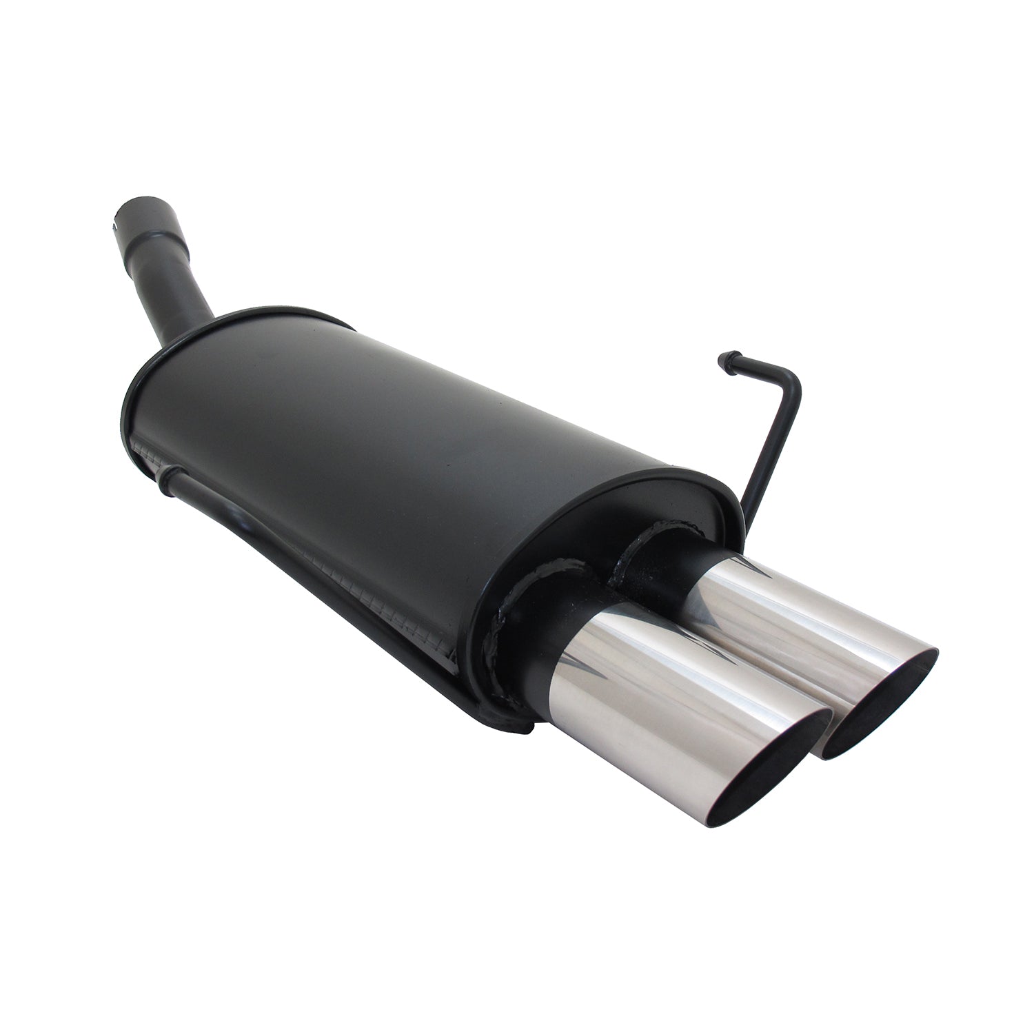 Échappement arrière sport Novus pour Opel Astra H Hayon 2x76mm MS-Design ABE