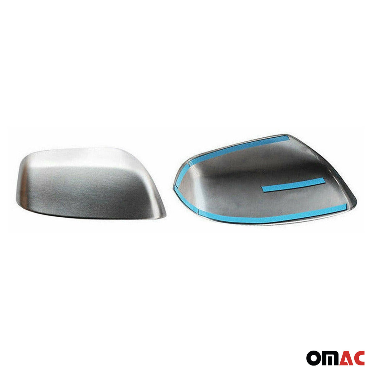 Coques de Rétroviseurs pour Toyota Land Cruiser Prado 2009-2023 Acier Argent