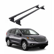 Barres de toit transversales pour Honda CR-V IV 2013-2018 Acier Noir 2 pcs