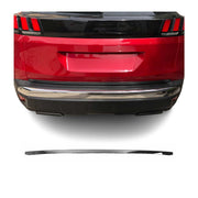 Garniture de Hayon Coffre pour Peugeot 3008 2016-2023 acier inox foncé