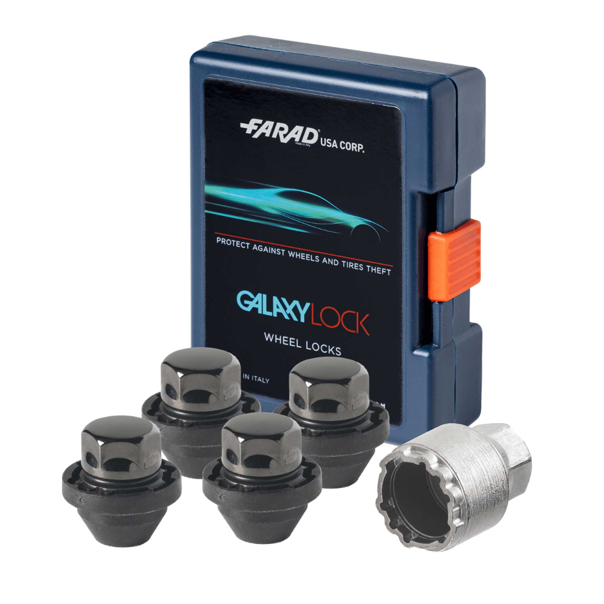 Vis de roue antivol pour NISSAN 370Z 2009-2020 Acier Noir lot de 4 M12X1,25