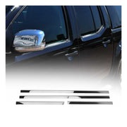 Garniture de Fenêtre pour Nissan Navara 2005-2015 Acier Inox 4Pcs