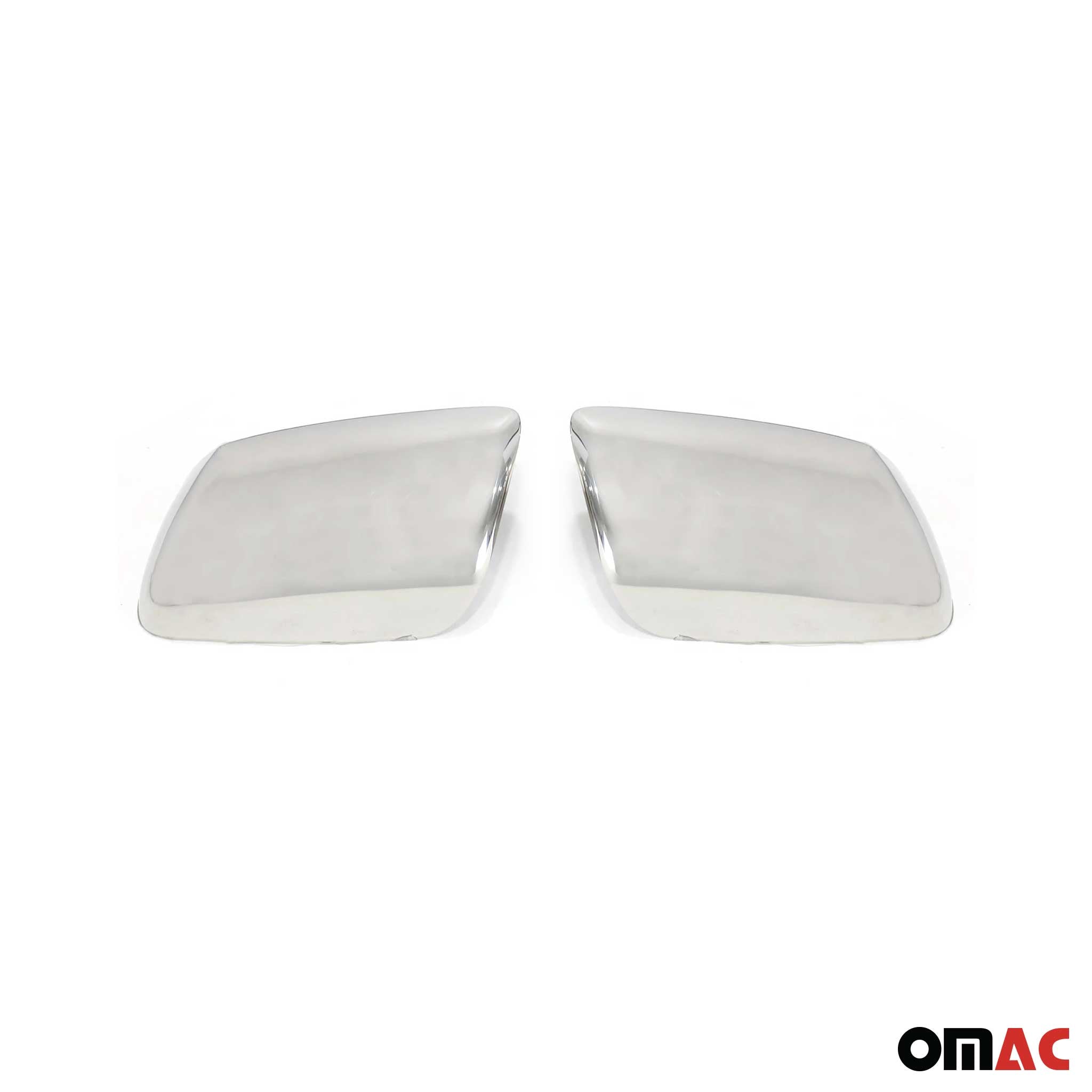 Coques de Rétroviseurs pour Kia Venga 2010-2019 2x Acier Inox Chromé