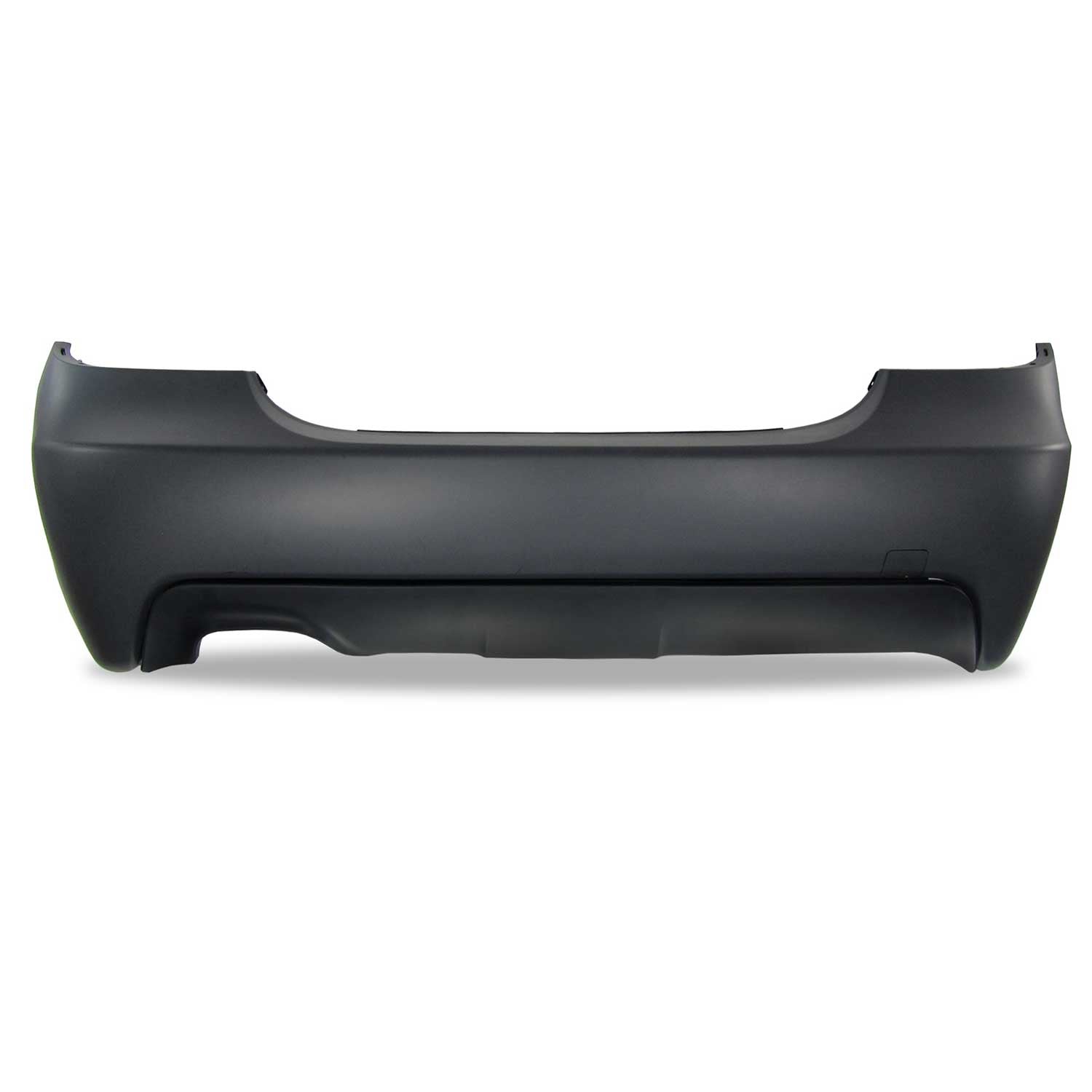 Pare-choc arrière avec marquages pour BMW 5 Series E60 2003-2010 Noir Plastique