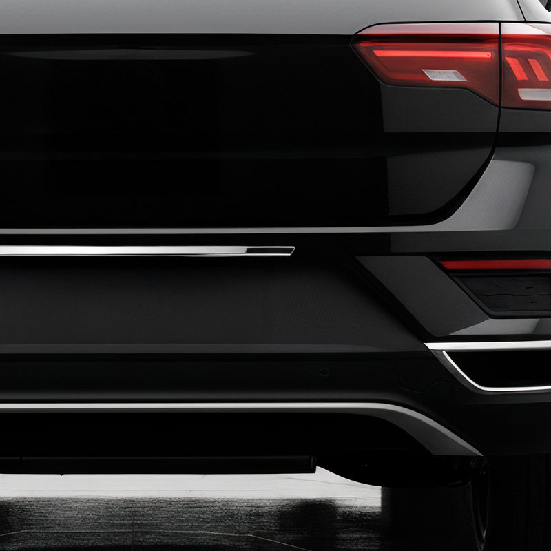 Garniture de Hayon Coffre pour Volkswagen T-Roc Pre-fl 2017-2022 acier inox