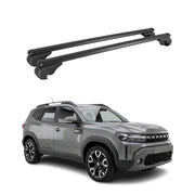 Barres de toit Transversales pour Chevrolet Tahoe 2000-2006 Aluminium Noir