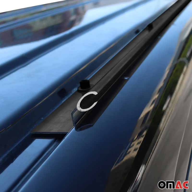 Rail d'auvent de tent extérieur de tent pour VW T5 T6 2003-2025 L1 court Gris