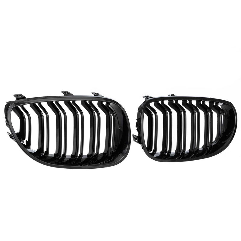 Calandre JOM Pare-chocs avant pour BMW Series 5 E60 Berline 2003-2010 ABS Noir