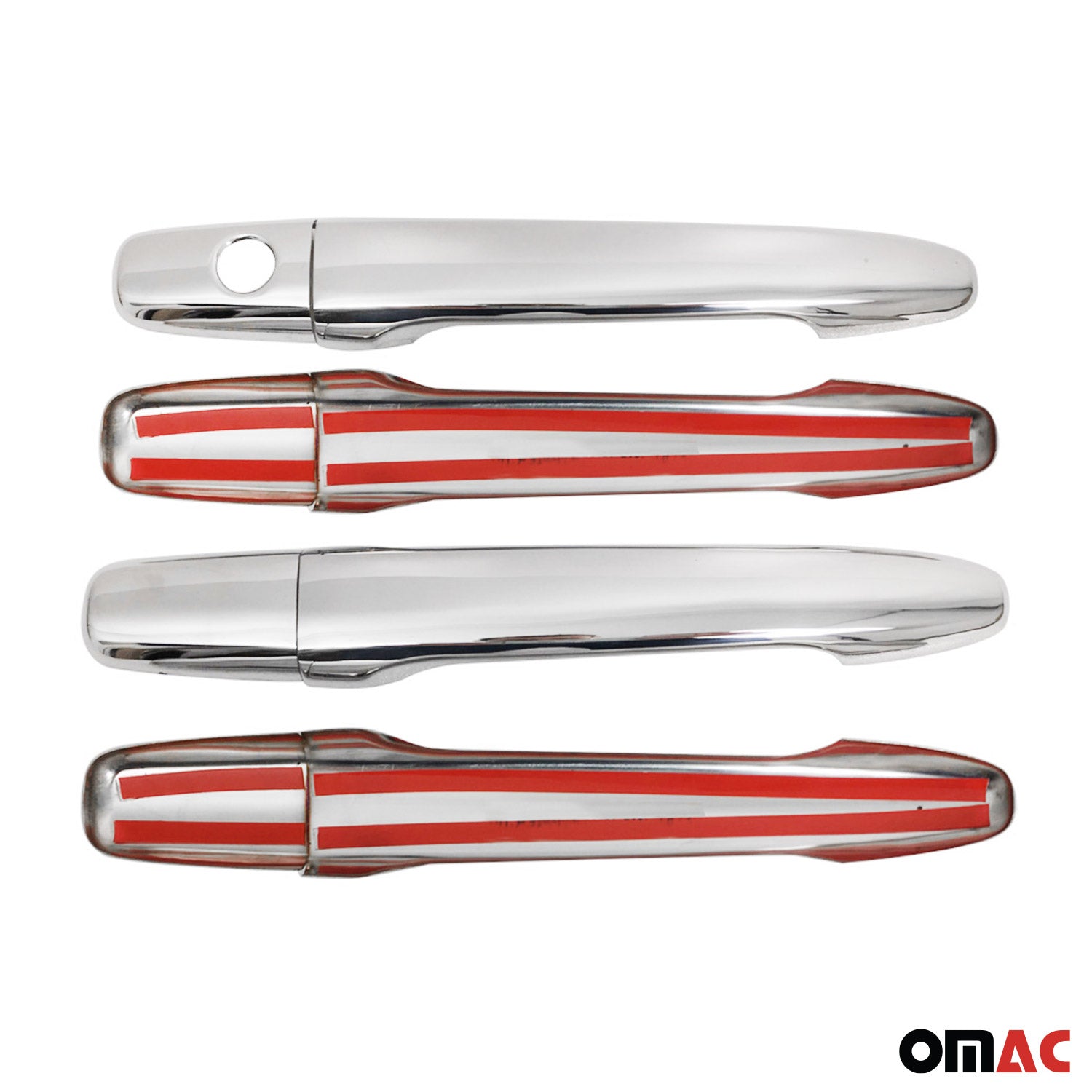 Couverture de poignée de porte pour Mitsubishi ASX 2010-2023 en Acier Inoxydable