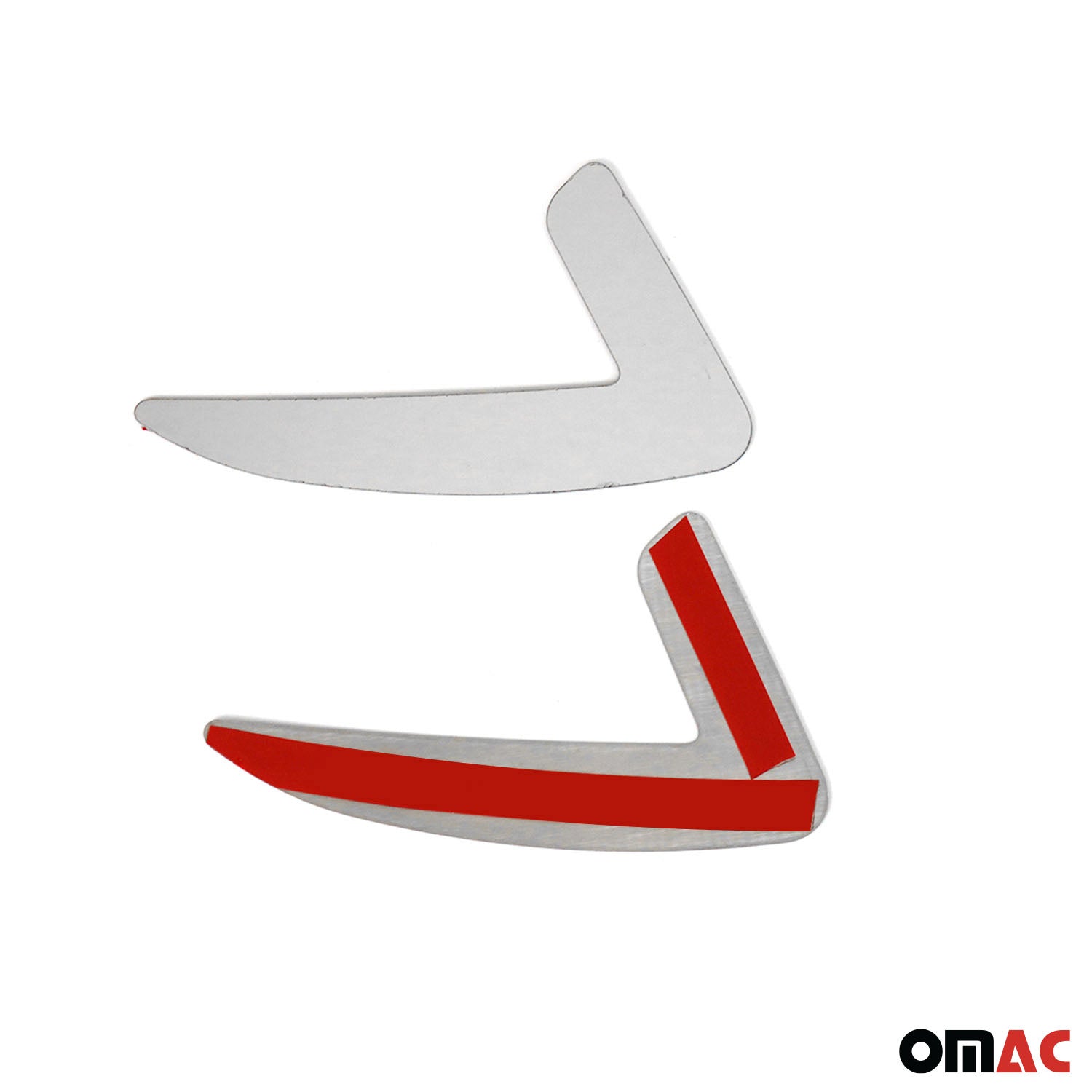 Bandes décoratives latérales chromées pour VW Passat B5 1996-2005 inox 2Pcs