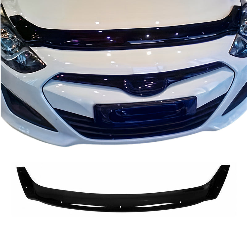 Deflecteurs d'air capot de voiture pour Hyundai i30 2012-2017 Acrylique Noir