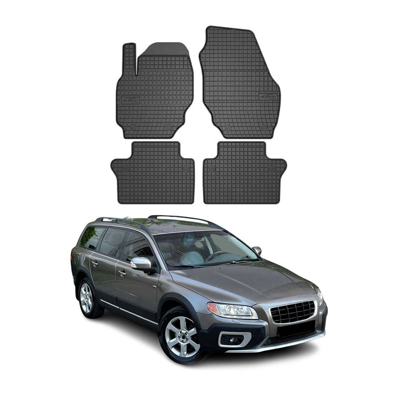 Tapis de Sol pour Volvo XC70 II 2007-2016 OMAC Noir Caoutchouc