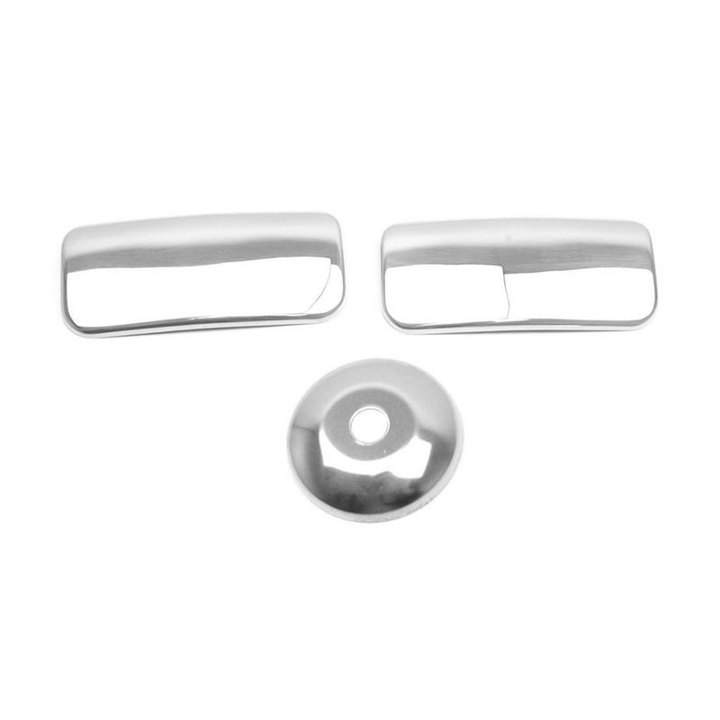 Couverture de poignée de porte pour Ford Transit 2000-2014 en Acier Inox 3Pcs