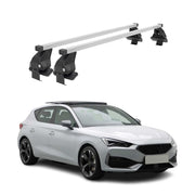 Barres de toit transversales pour Cupra Leon IV 2020-2025 Acier Gris