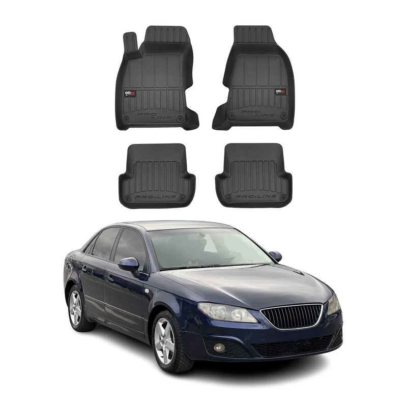Tapis de Sol pour Seat Exeo 2008-2014 TPE Noir