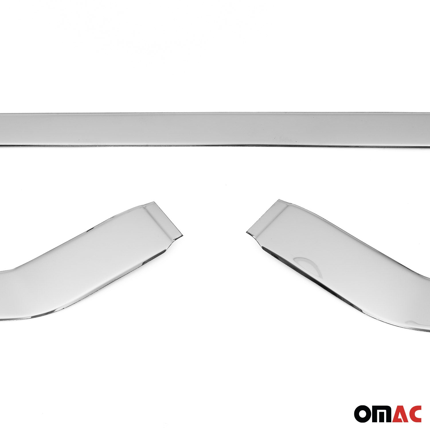 Baguettes de garniture arrière pour Honda City 2019-2026 3Pcs en Acier Silver