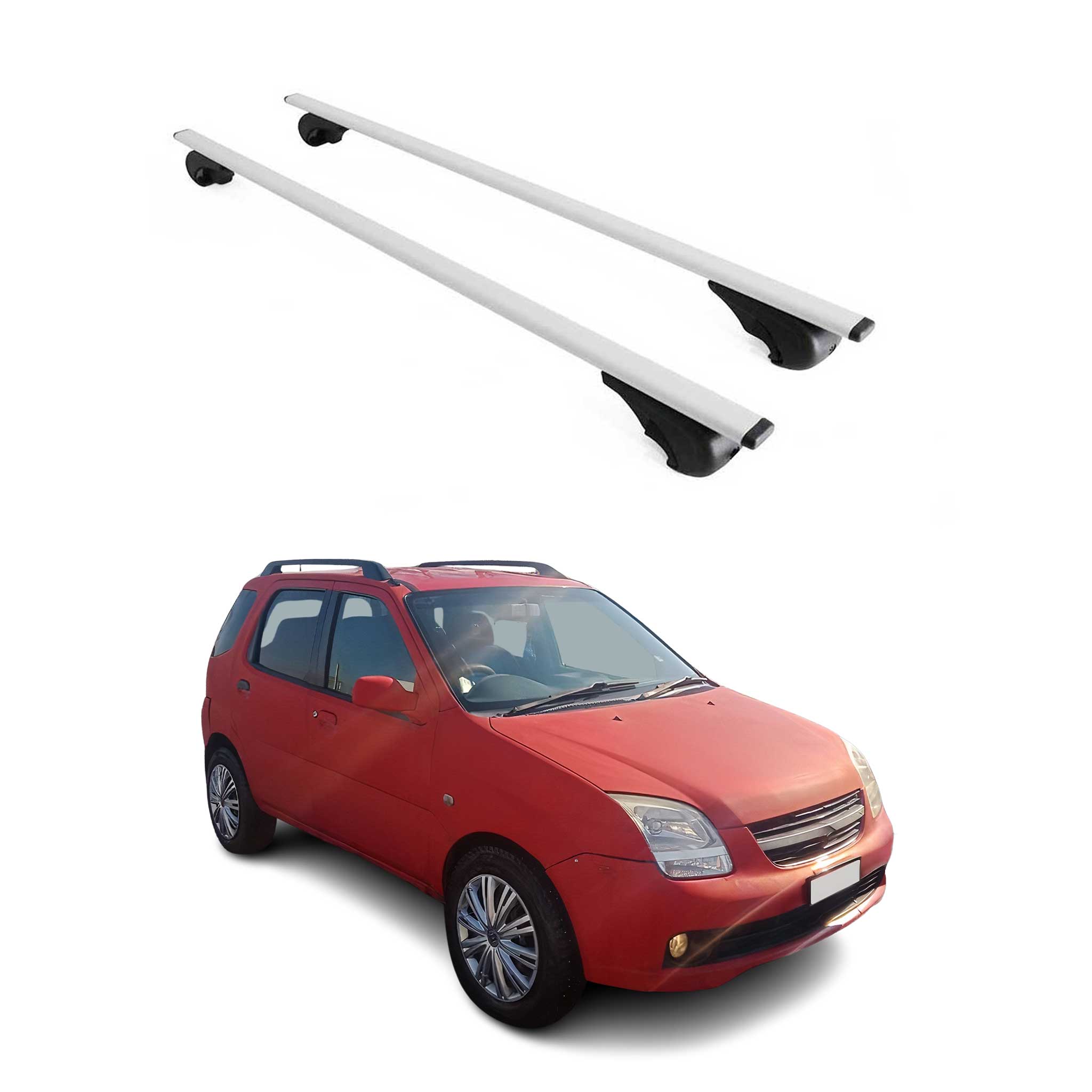 Barres de toit Transversales pour Chevrolet Cruze 2001-2004 Fer Argent