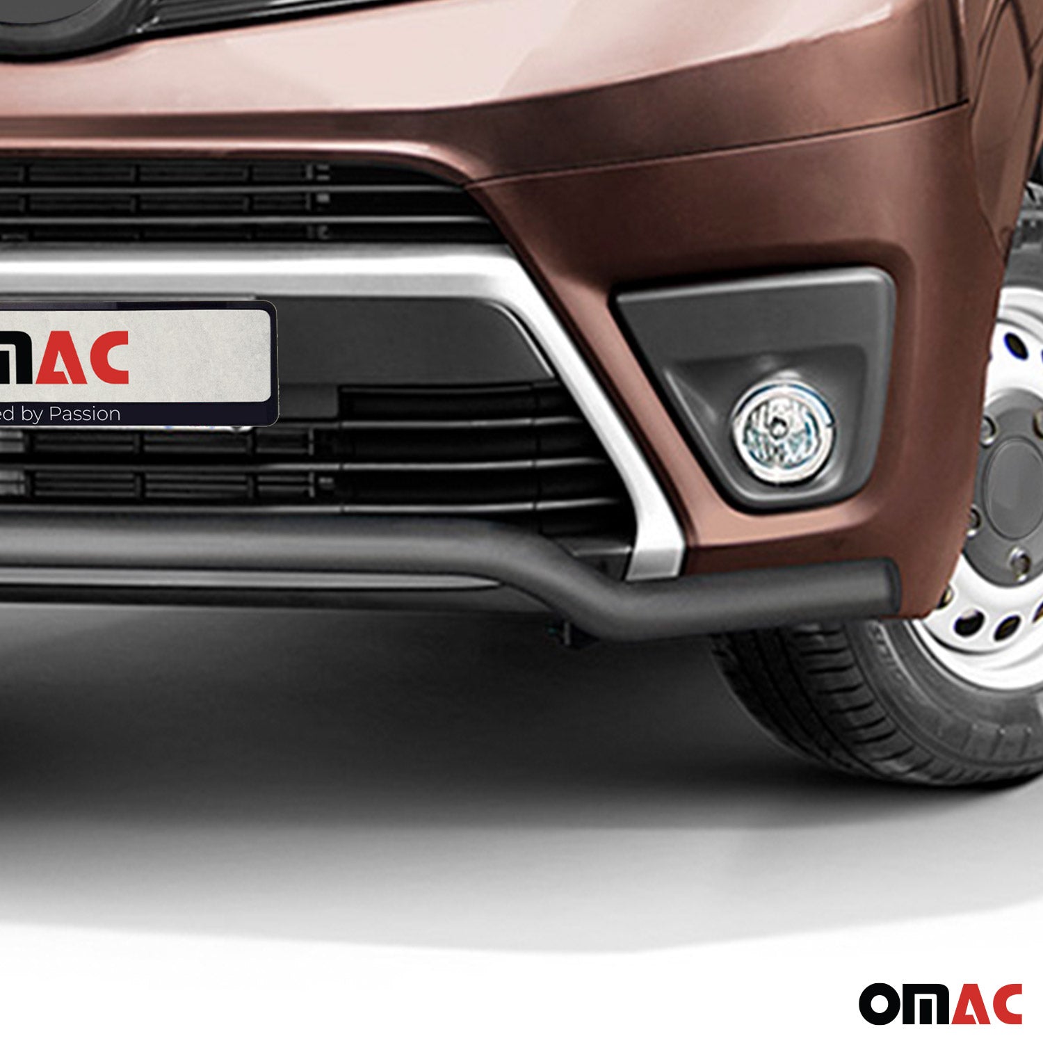 Pare-Buffle Avant Pour Toyota Proace 2016-2026 Acier Inoxy Noir