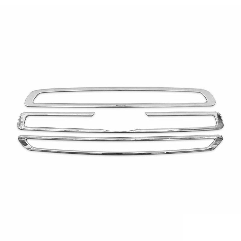 Moulure de Grille de Calandre pour Ford Transit 2014-2018 Chromé 3Pcs