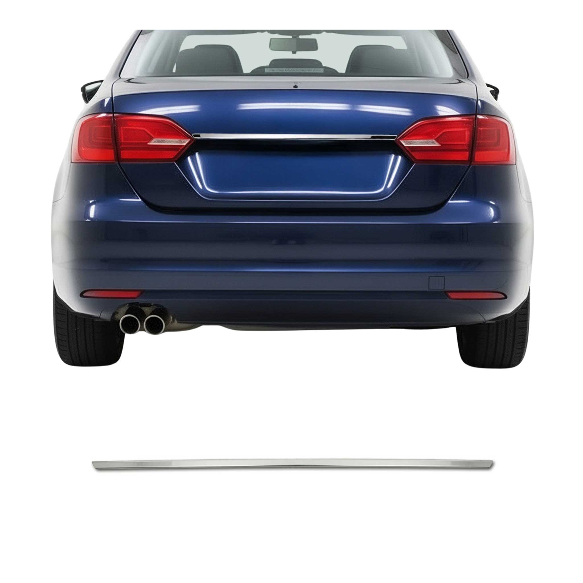 Poignée de Coffre Arrière pour VW Jetta 2010-2018 acier inox