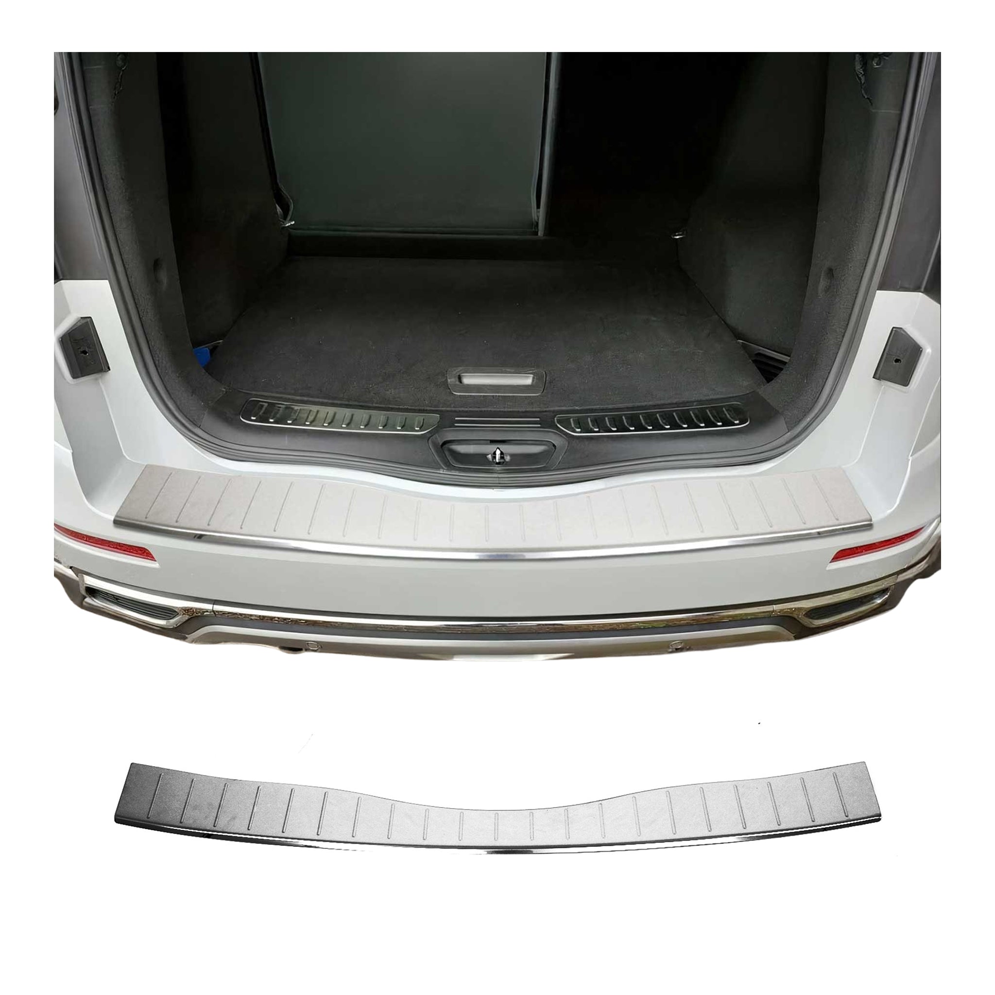 Protection Seuil de Pare-chocs Arriére pour Renault Koleos 2017-2021 Acier