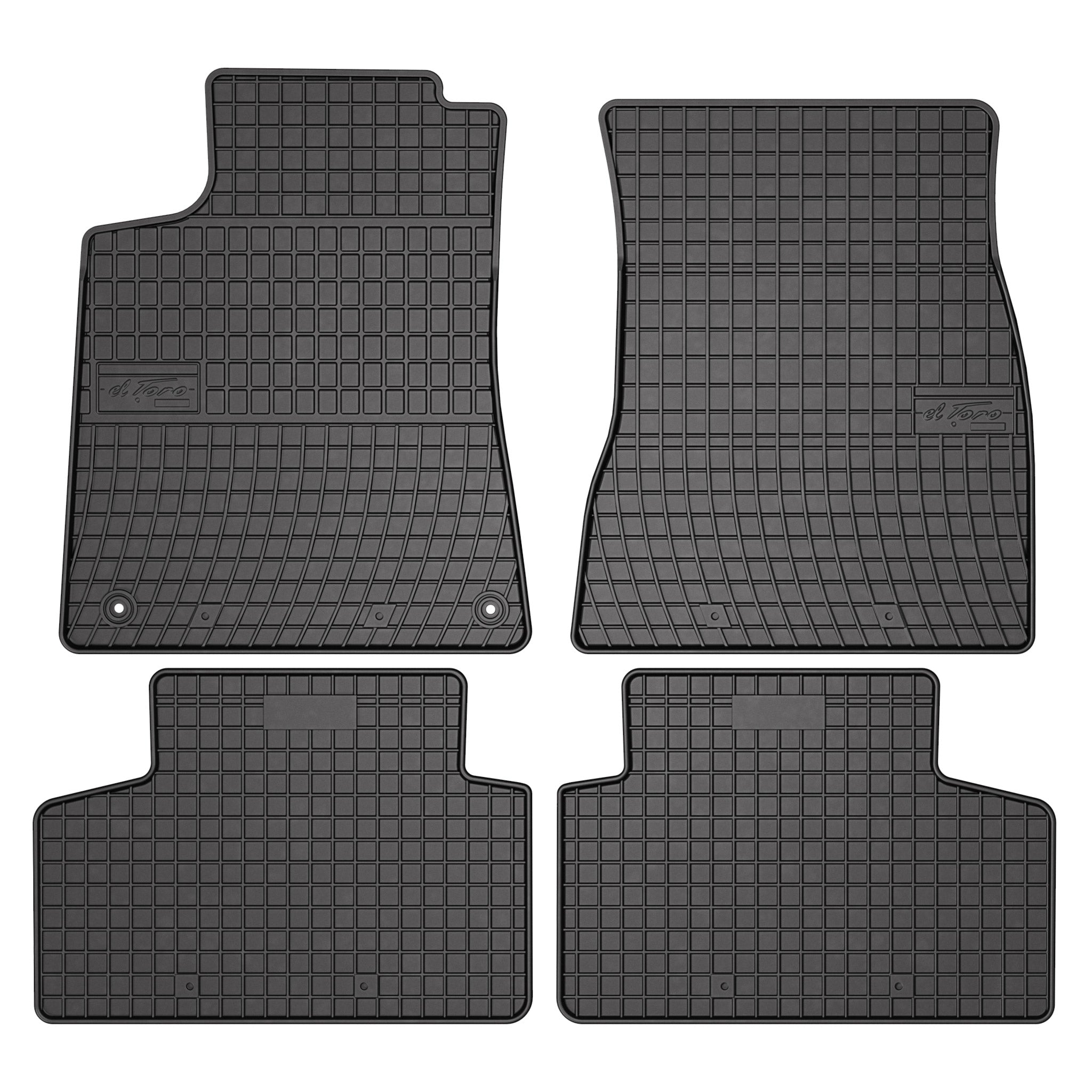 OMAC Tapis de Sol pour Mercedes Classe GLB X247 2019-2026 Caoutchouc Noir