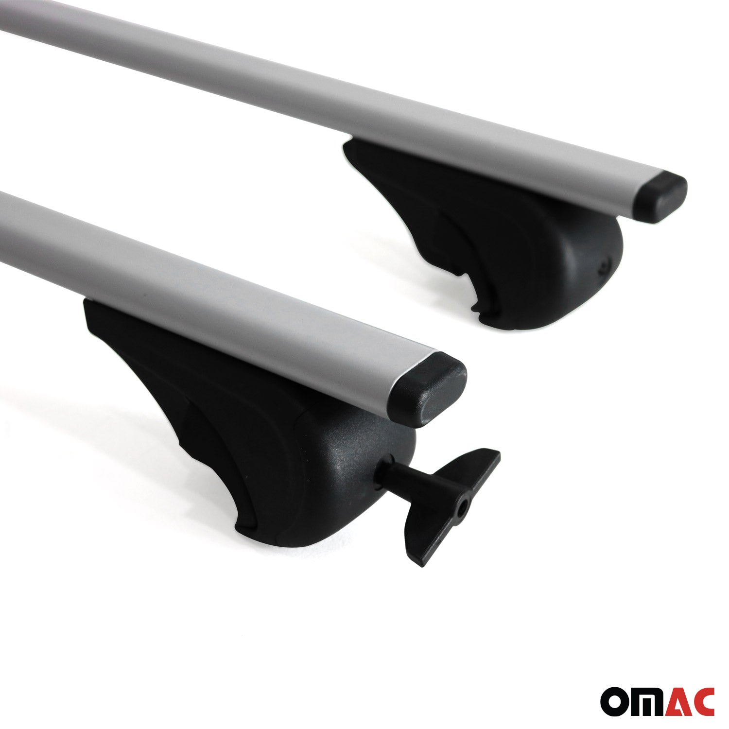 Barres de toit Transversales pour Ford Ranger II 2006-2011 Acier Gris 2Pcs