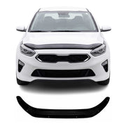Deflecteurs d'air capot de voiture pour Kia Ceed 2018-2021 Acrylique foncé Noir