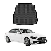 OMAC Tapis de coffre pour Mercedes Classe C W206 AMG 2022-26 caoutchouc TPE Noir