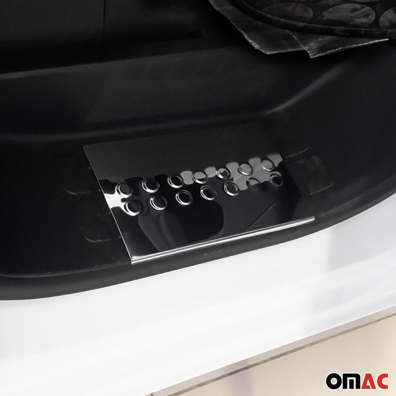 Couverture de Seuil de porte pour Renault Master 2010-2024 acier inox chromé 2x