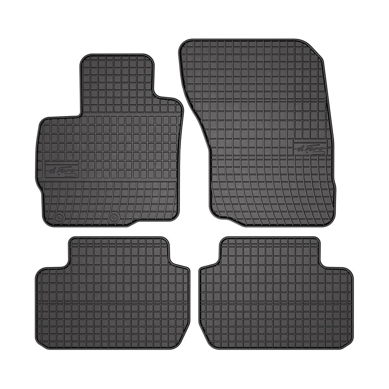 Tapis de Sol pour Mitsubishi Outlander 2014-2020 Caoutchouc Noir