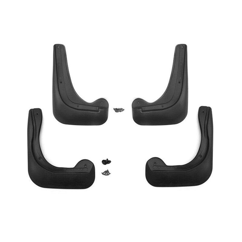 Bavettes Garde Boue pour Peugeot 408 2012-2025 Avant et Arrière Noir 4Pcs